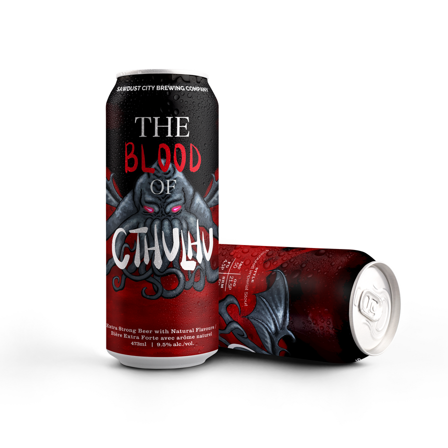 THE BLOOD OF CTHULHU - FLAVOURED IMPERIAL STOUT