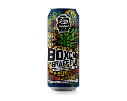 BOX CAR GRAFFITI - PINEAPPLE LAGER