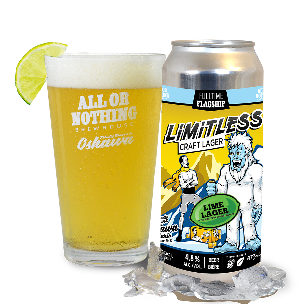LIMITLESS CRAFT LAGER W/ LIME
