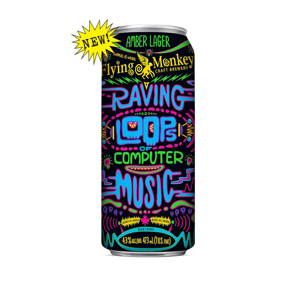 Raving Loops of Computer Music Amber Lager