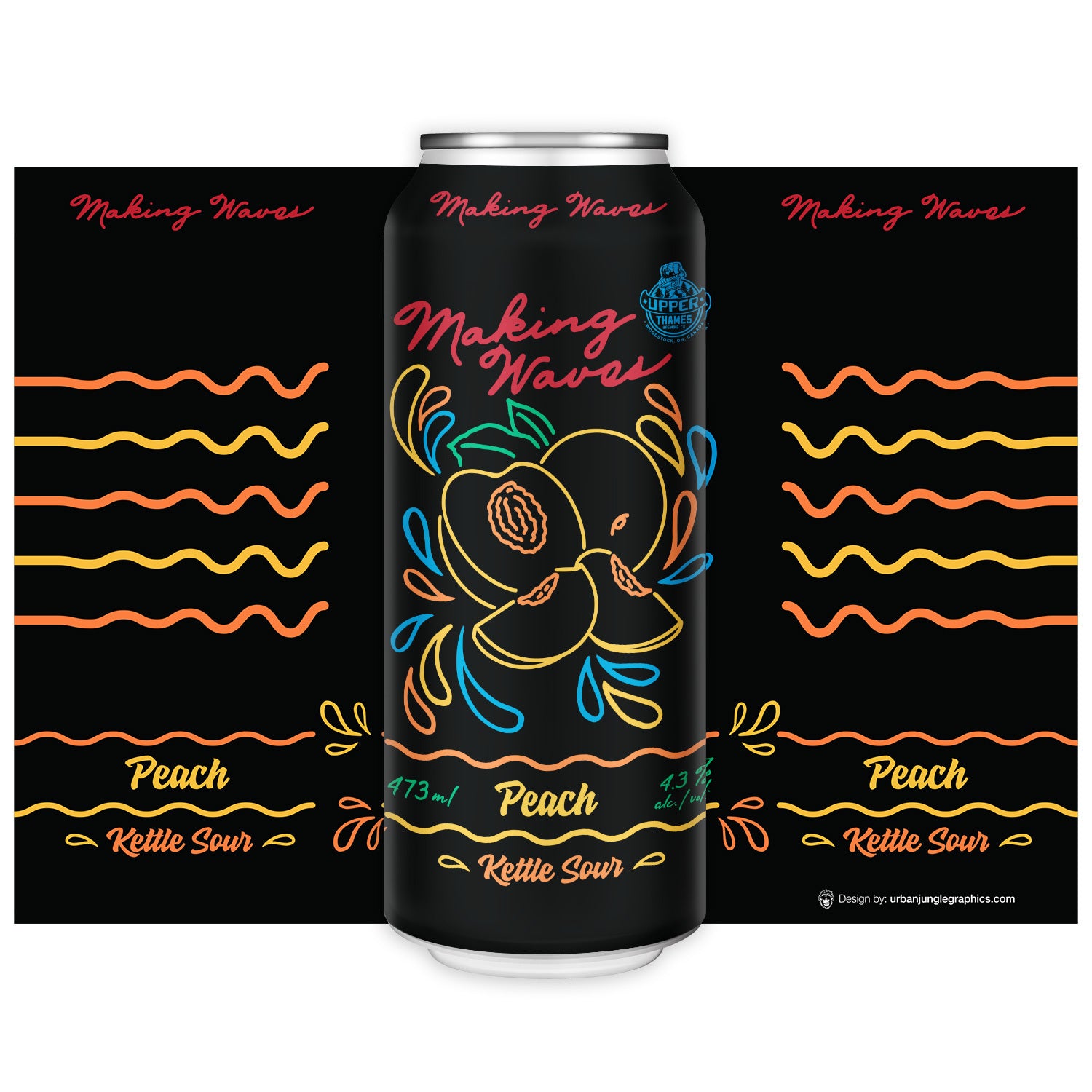Making Waves Peach