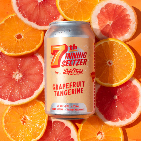 7TH INNING SELTZER  Grapefruit Tangerine
