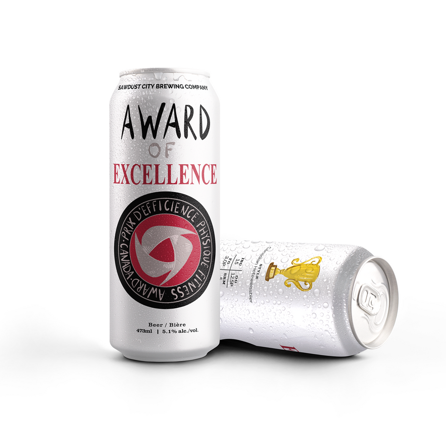 AWARD OF EXCELLENCE - CANADIAN HEFEWEISSBIER