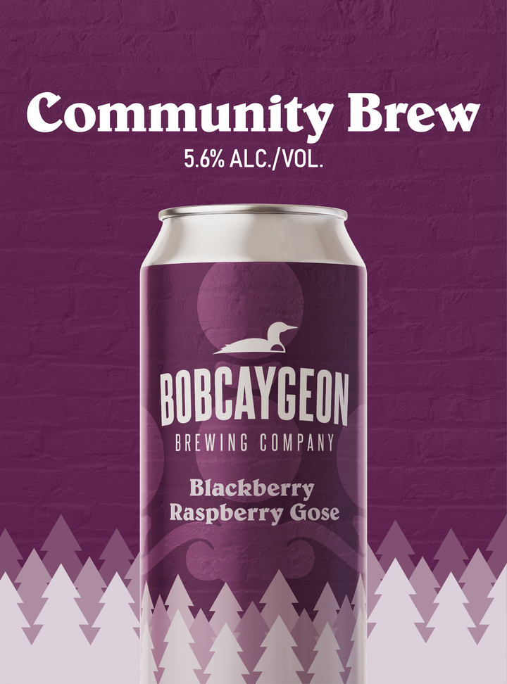 COMMUNITY BREW #1: BLACKBERRY RASPBERRY GOSE