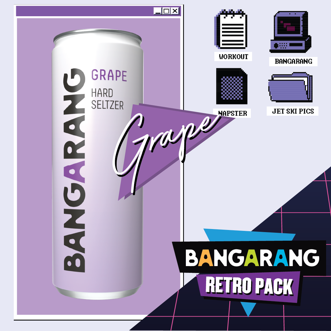 Bangarang Hard Seltzer - Grape
