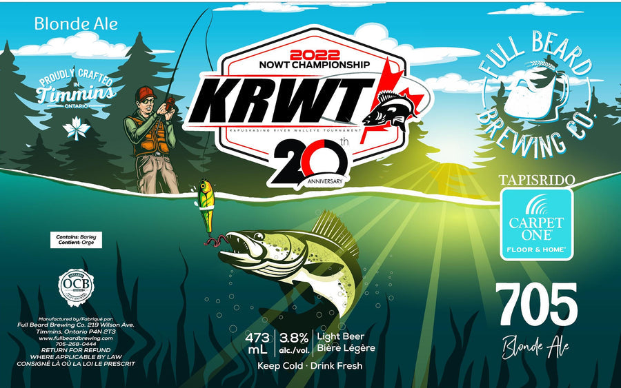 KRWT FISHING CAN- Blonde Ale