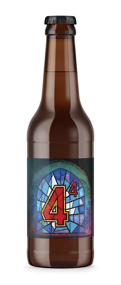 4⁴ Anniversary Belgian Quadruple Aged in Trappist Barrels