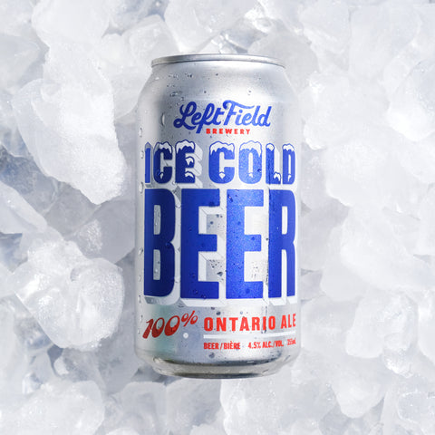 ICE COLD BEER   100% Ontario Ale