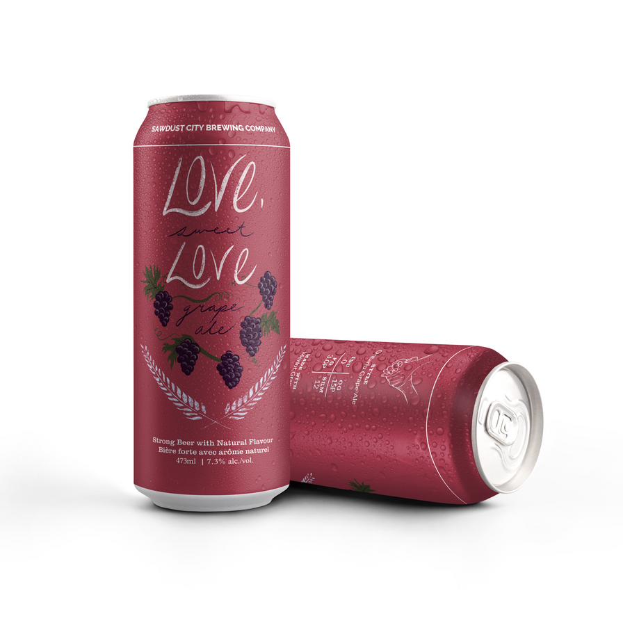 LOVE, SWEET LOVE - ONTARIO GRAPE ALE
