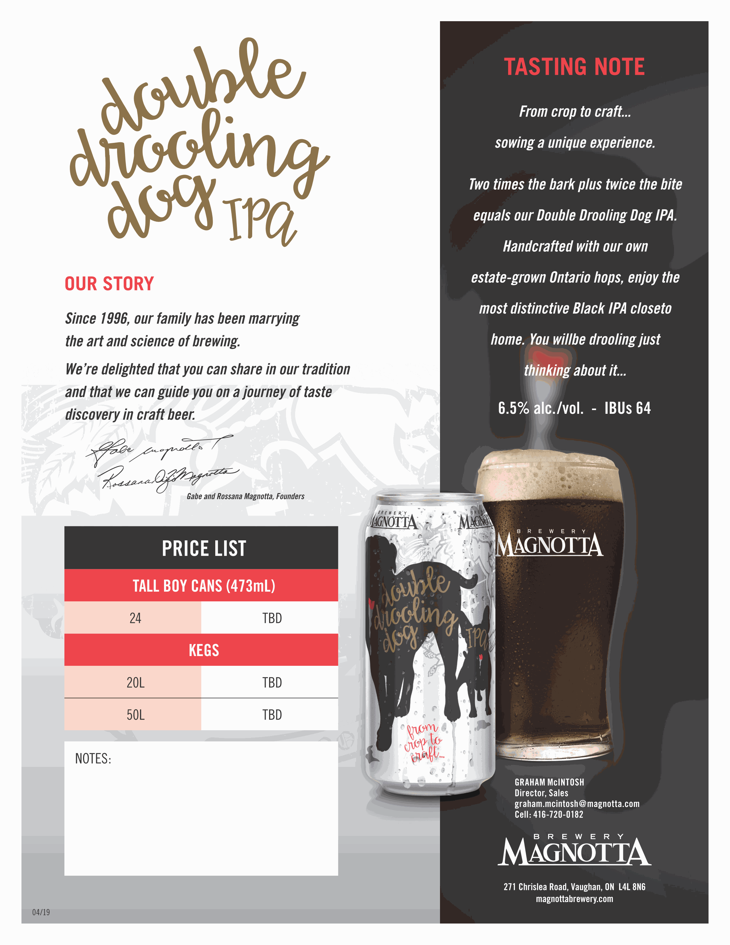 Double Drooling Dog IPA
