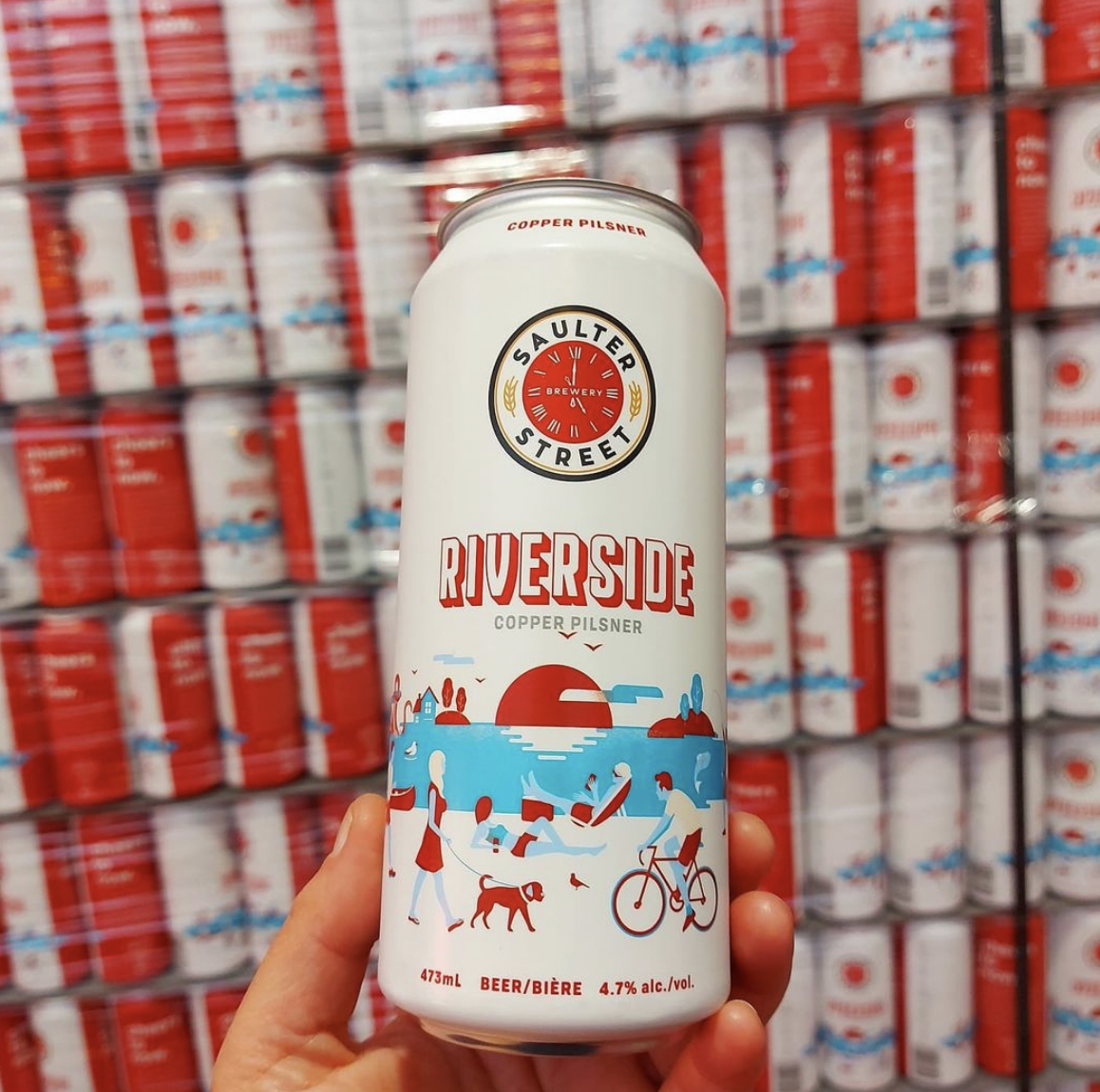 Riverside Copper Pilsner 473mL