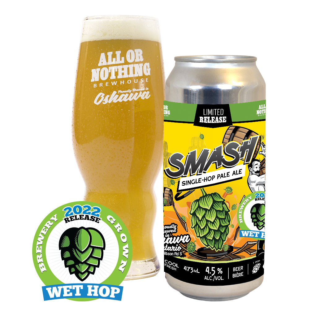 SMASH SINGLE-HOP PALE ALE - 2022 WET HOPPED