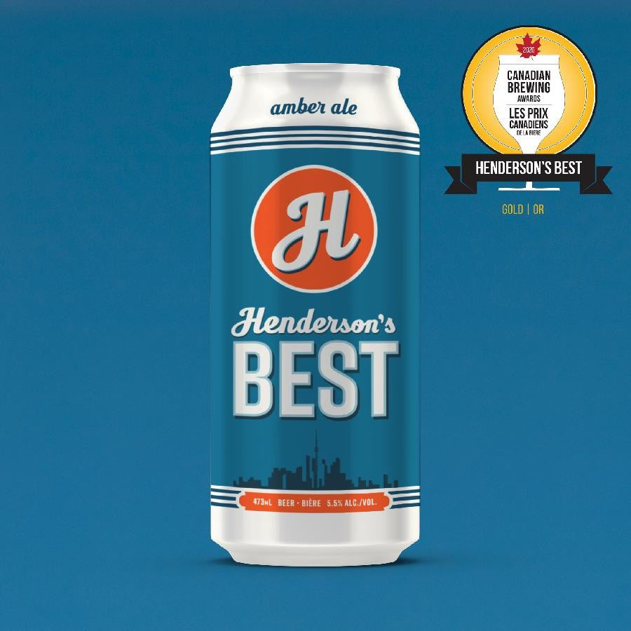 Henderson’s Best Amber Ale Beer
