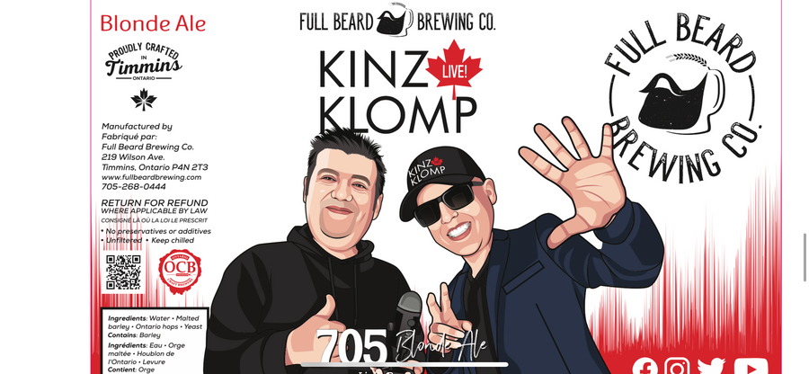 Kinz & Klomp 705- Blonde Ale