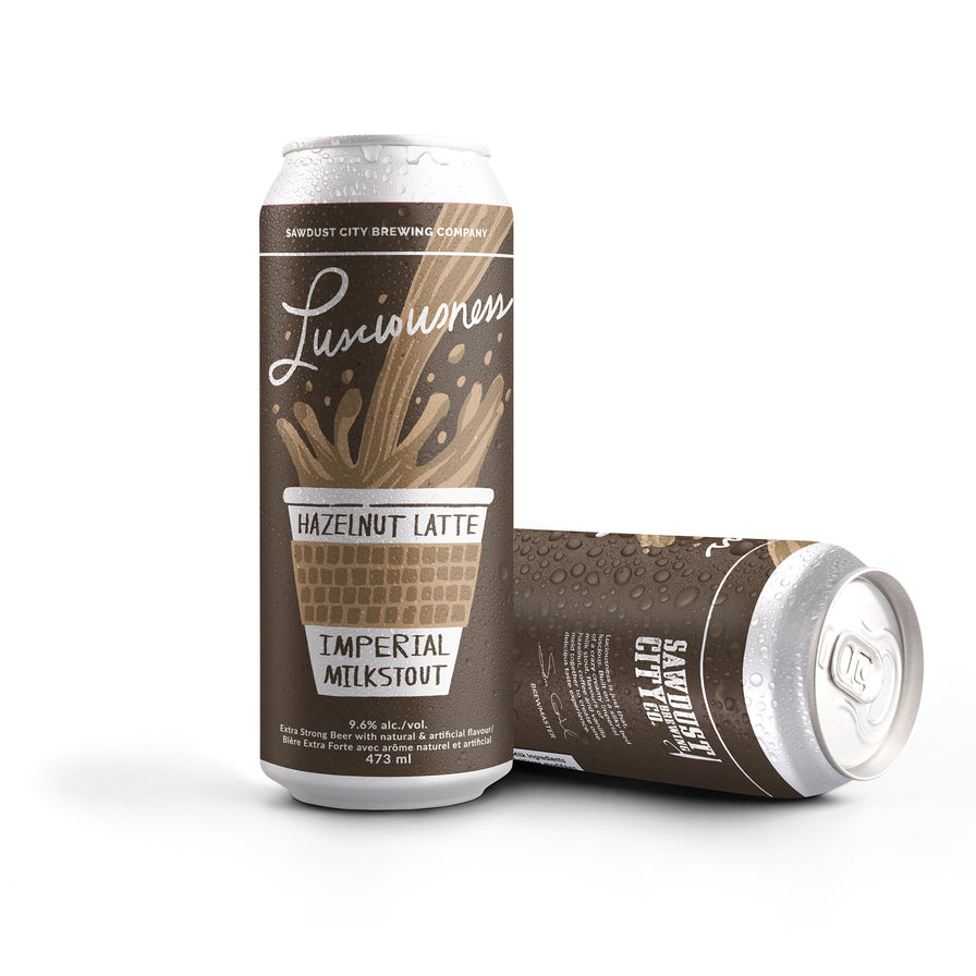 LUSCIOUSNESS HAZELNUT LATTE IMPERIAL MILK STOUT